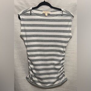 Michael Kors striped grey & white top​​​